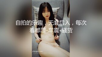 自拍的乐趣，无套后入，每次看都湿-车震-骚货