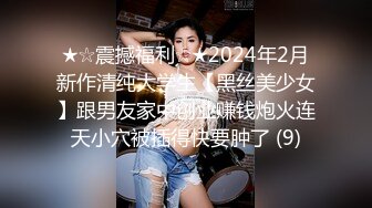 ★☆震撼福利☆★2024年2月新作清纯大学生【黑丝美少女】跟男友家中创业赚钱炮火连天小穴被插得快要肿了 (9)