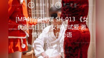 [MP4]涩会传媒 SH-013 《女优面试日记》女神初试爱 激情伴白带 白心语