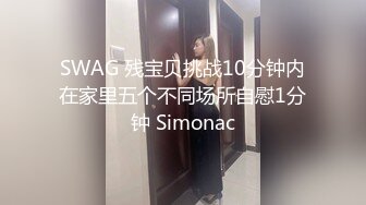 SWAG 残宝贝挑战10分钟内在家里五个不同场所自慰1分钟 Simonac