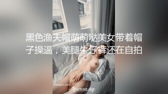 黑色渔夫帽萌萌哒美女带着帽子操逼，美腿牛仔裤还在自拍