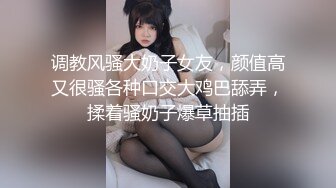 调教风骚大奶子女友，颜值高又很骚各种口交大鸡巴舔弄，揉着骚奶子爆草抽插