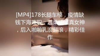 [MP4]178长腿车模，疫情缺钱下海兼职，温柔妩媚真女神，后入啪啪乳浪翻滚，精彩佳作